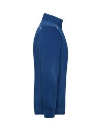 Half Zip Sweatshirt Blau